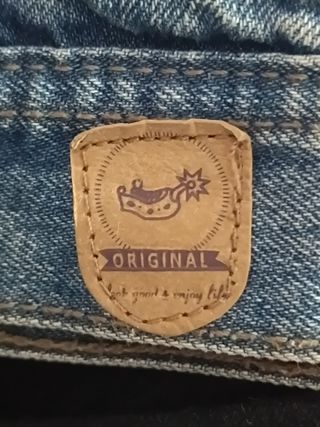 Cazadora vaquera talla S clásica hombre