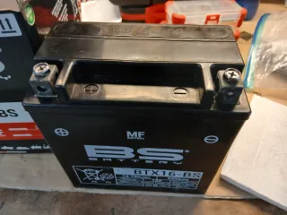 Batería moto BS BTX16-BS 12V 4.7Ah