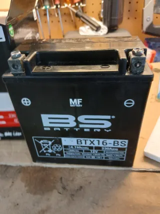 Batería moto BS BTX16-BS 12V 4.7Ah