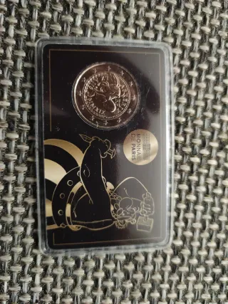 Moneda 2€ Asterix conmemorativa Monnaie de Paris