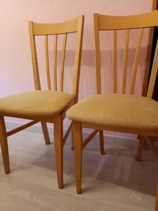 2 sillas de salón 
