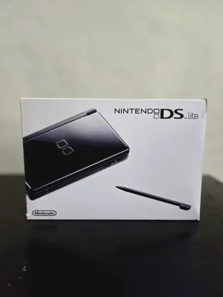 Nintendo DS Lite Nero Completo Caricatore Pennino