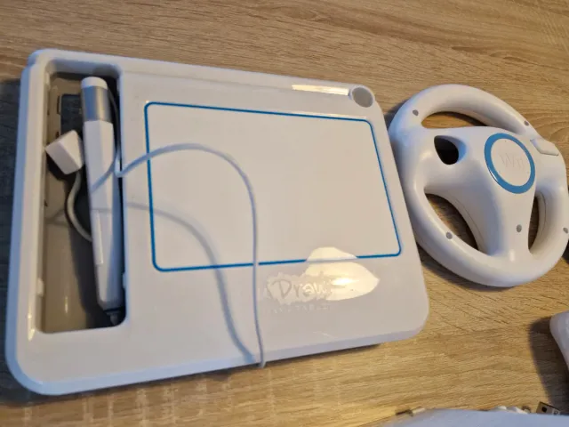 Consola Wii + Pictionary + Accesorios + Juegos