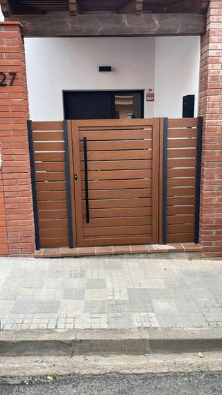 Vallas y cancelas de jardín hecha a medida