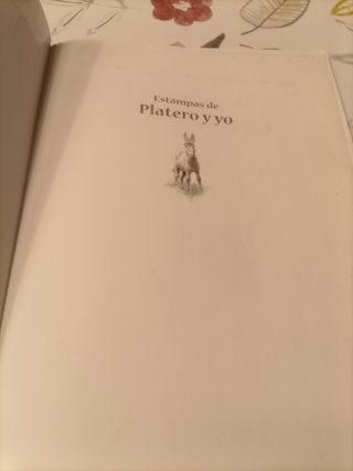 Estampas De Platero Y Yo N/c
