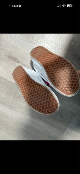 Zapatillas Vans Knu Piel Blancas