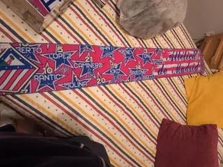 Bufanda Atlético de Madrid Doblete