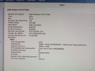 IMAC 27 2011 i7 32GB RAM 4TB SSD