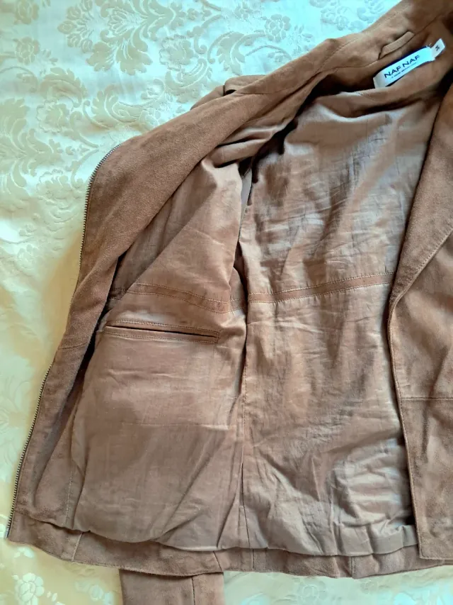 Chaqueta Naf Naf piel natural
