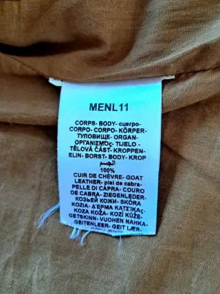 Chaqueta Naf Naf piel natural