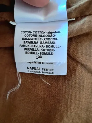 Chaqueta Naf Naf piel natural