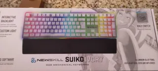 Teclado Newskill Suiko Ivory RGB Switch Brown