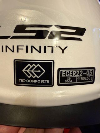 Casco LS2 infinity moto jet