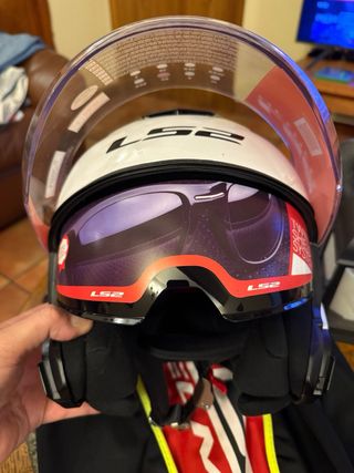 Casco LS2 infinity moto jet