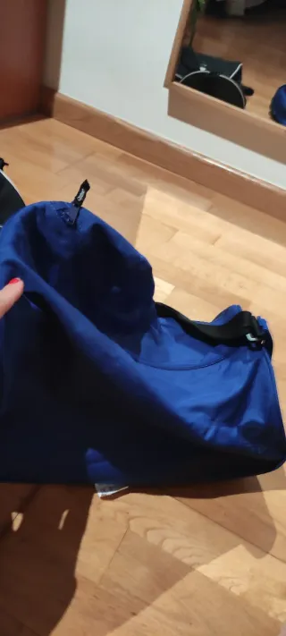 Bolsa para patines azul