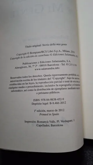 La historia de mi gente (Spanish Edition)