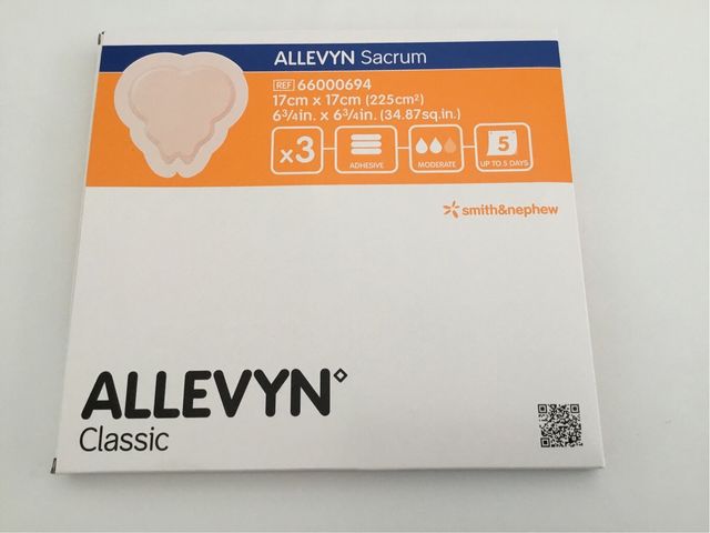 Apósito Allevyn Sacrum 17x17 cm