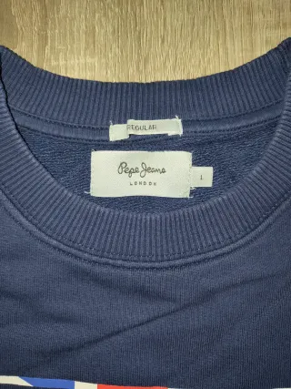 Sudadera Azul Pepe Jeans Talla L