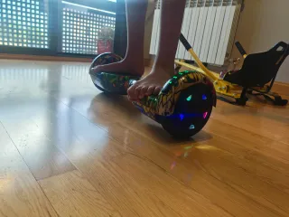 Hoverboard + Hoverkart Amarillo