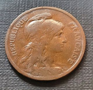 Moneda Francia 1916