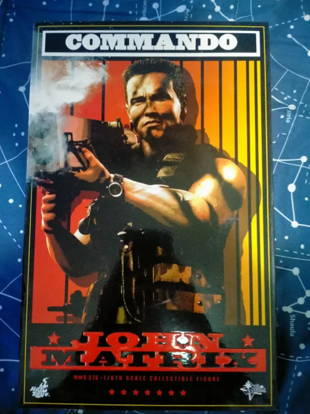 Figura Hot Toys Comando John Matrix