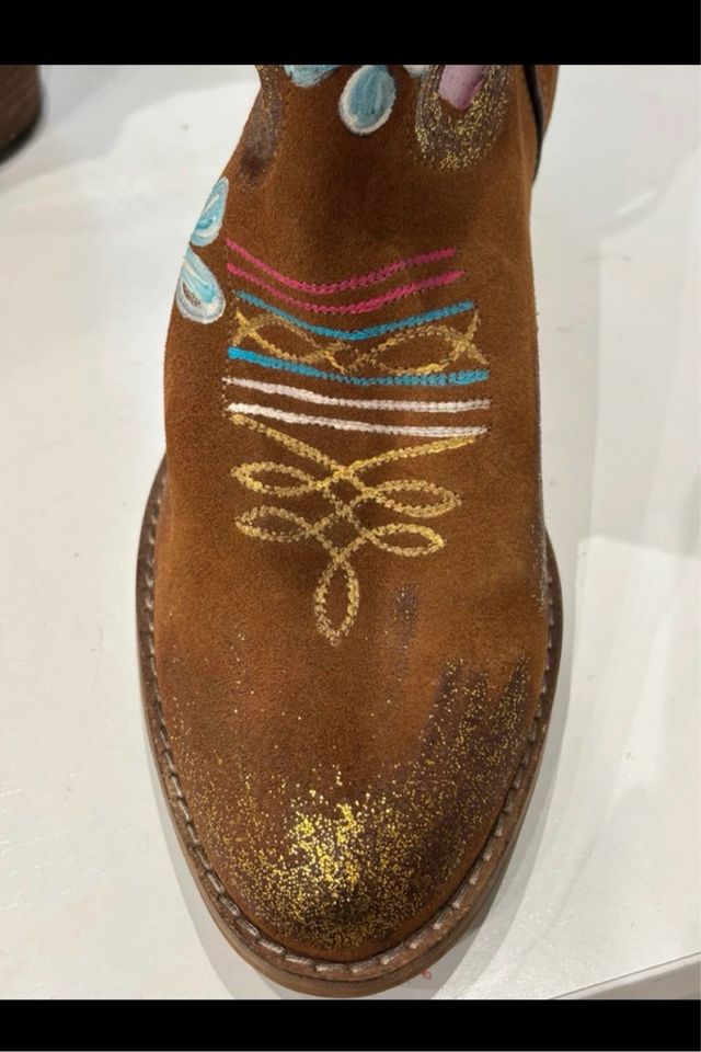 Botas Cowboy Pintadas a Mano