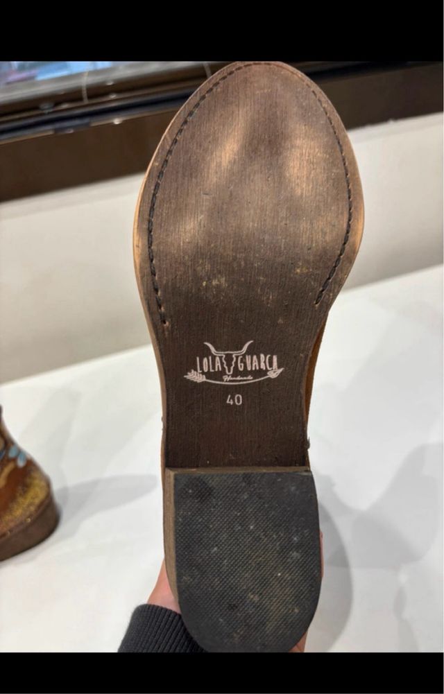 Botas Cowboy Pintadas a Mano