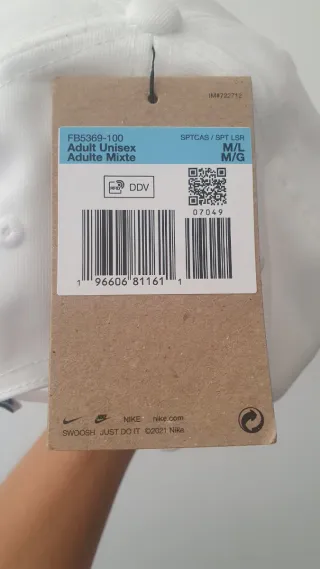 Gorra Nike Heritage 86 Swoosh Blanca