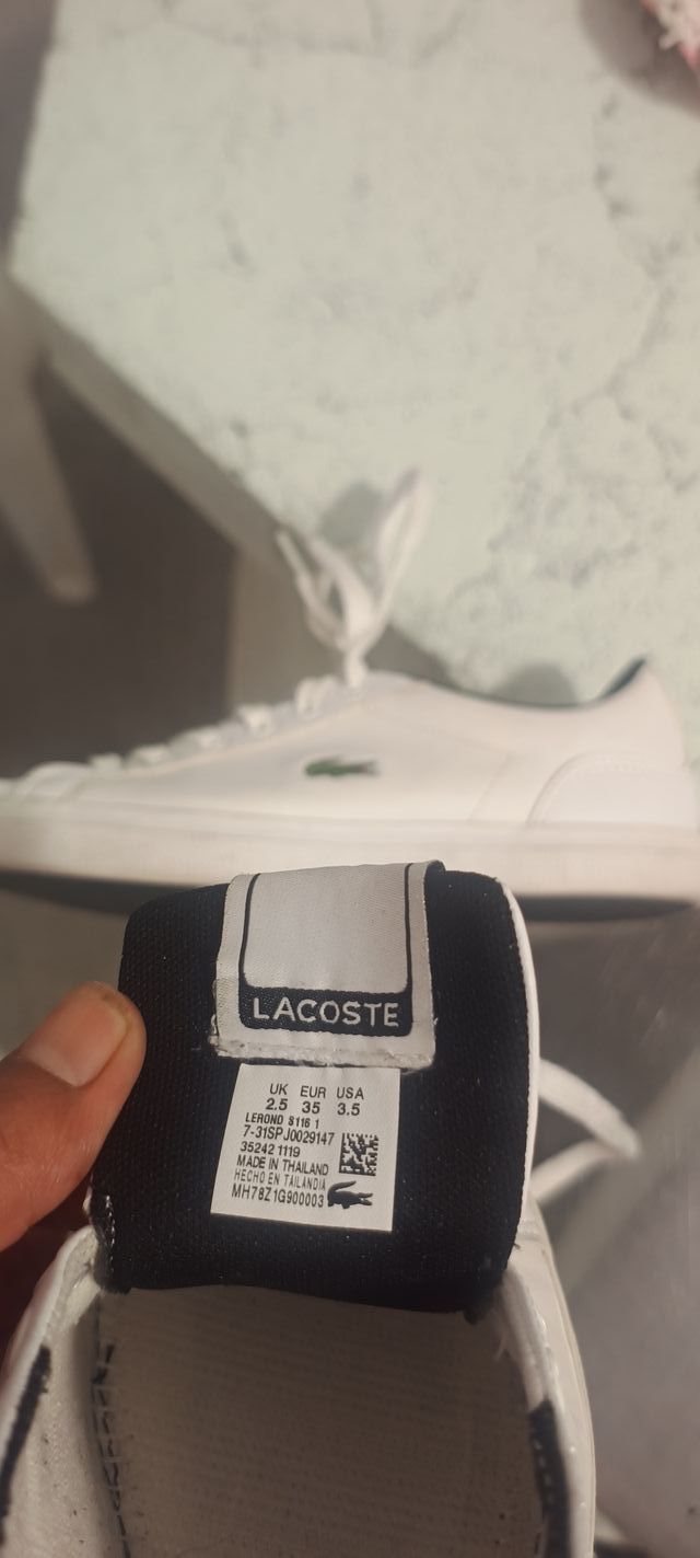 Zapatillas Lacoste Blancas
