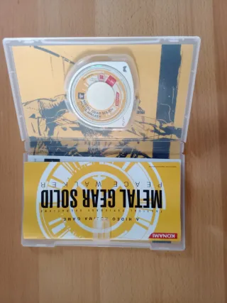 PSP Metal Gear Solid Peace Walker