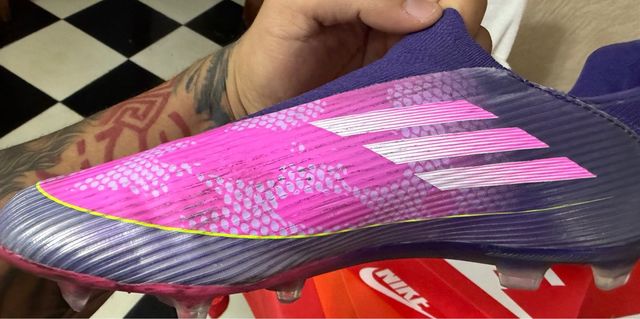 Botines Morados Talla 43.5