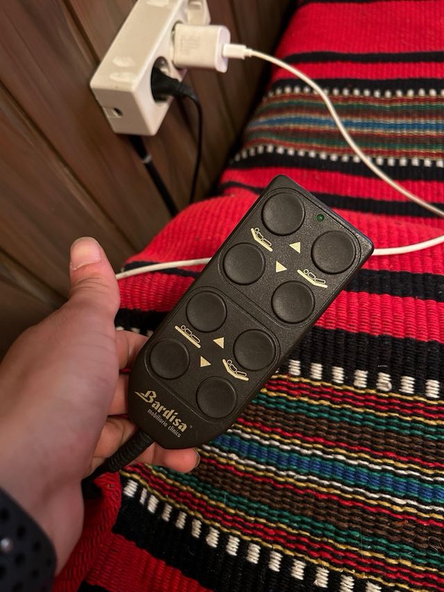 Cama articulada con trapecio