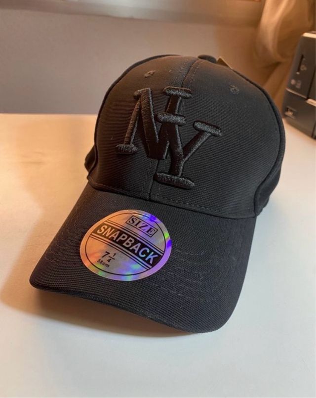 Gorra NY Snapback Negra Nueva