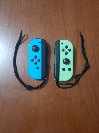 2 Joycons Defectuosos Nintendo Switch Azul y Verde