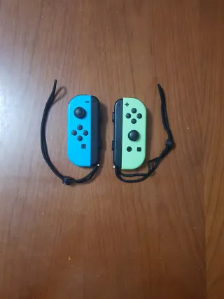 2 Joycons Defectuosos Nintendo Switch Azul y Verde