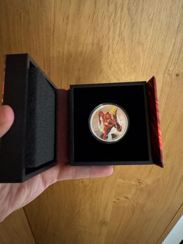 Moneda Plata 1oz The Flash Niue 2023