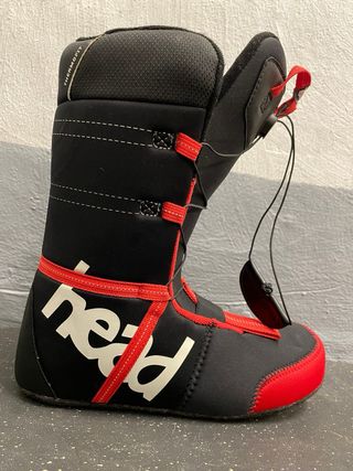 Botas de Snowboard Head Negras y Rojas