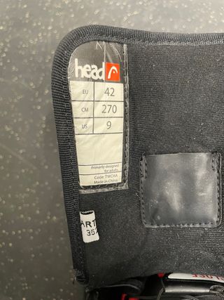 Botas de Snowboard Head Negras y Rojas