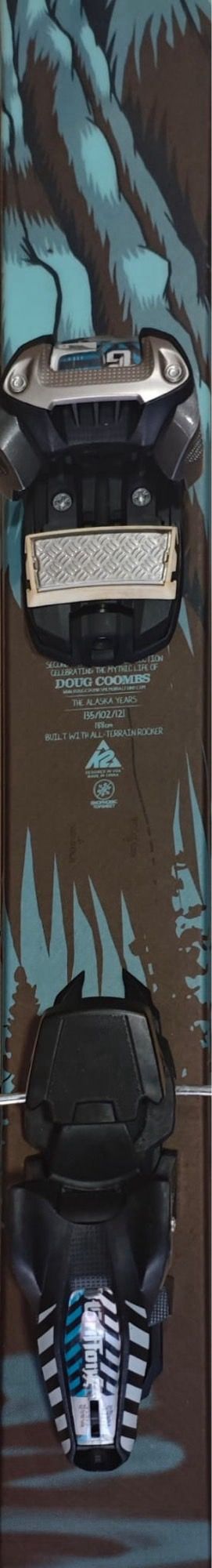 Esquís K2 COOMBAck 1,88m + Fijaciones