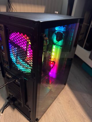 PC Gaming Ryzen Negro RGB Economico
