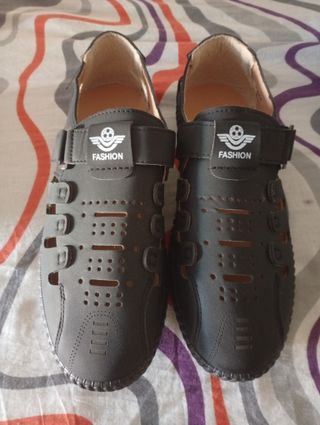 Zapatos abiertos negros