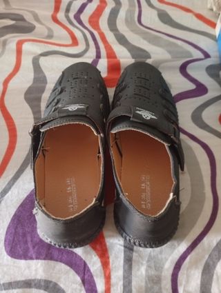 Zapatos abiertos negros