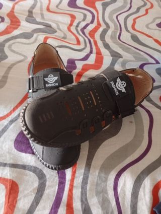 Zapatos abiertos negros