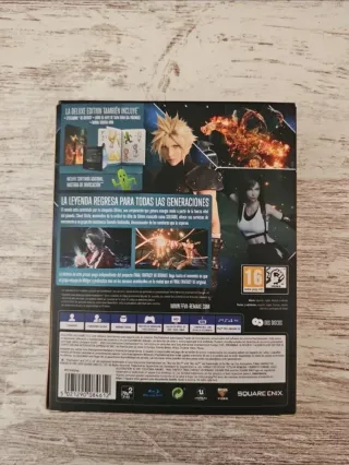 Final Fantasy VII Remake Deluxe PS4