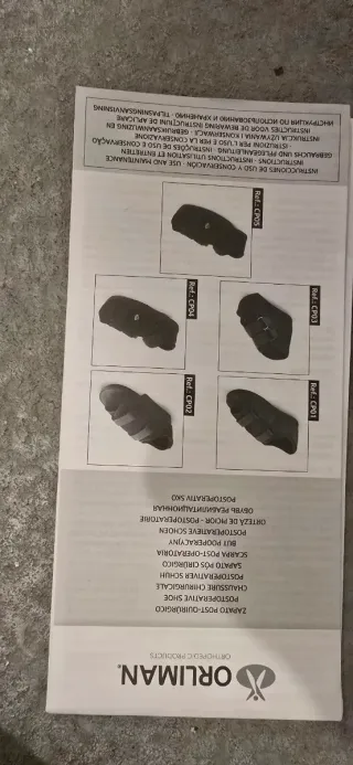 Zapatos ortopédicos negros