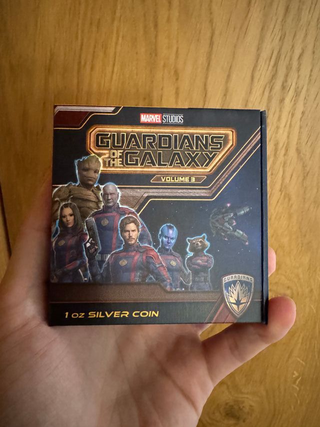 Moneda Plata 1oz Guardianes de la Galaxia Vol. 3