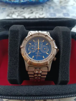 Reloj Harley - Cronógrafo Azul