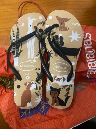 Havaianas Chanclas Perros Talla 39-40
