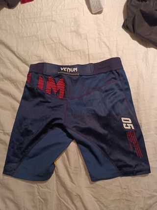 Pantalón Grappling Venum Azul y Rojo