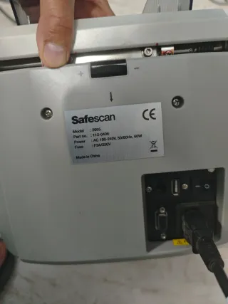 Contadora de Billetes Safescan 2665